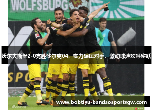沃尔夫斯堡2-0完胜沙尔克04，实力碾压对手，激动球迷欢呼雀跃